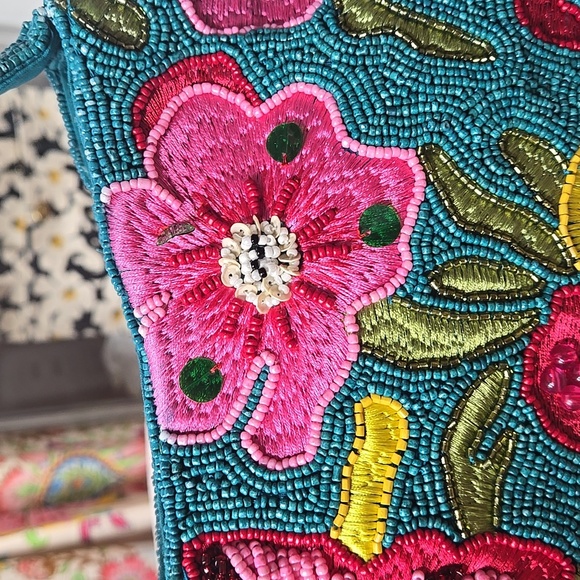 NWT India Beaded Bag - Picture 5 of 8